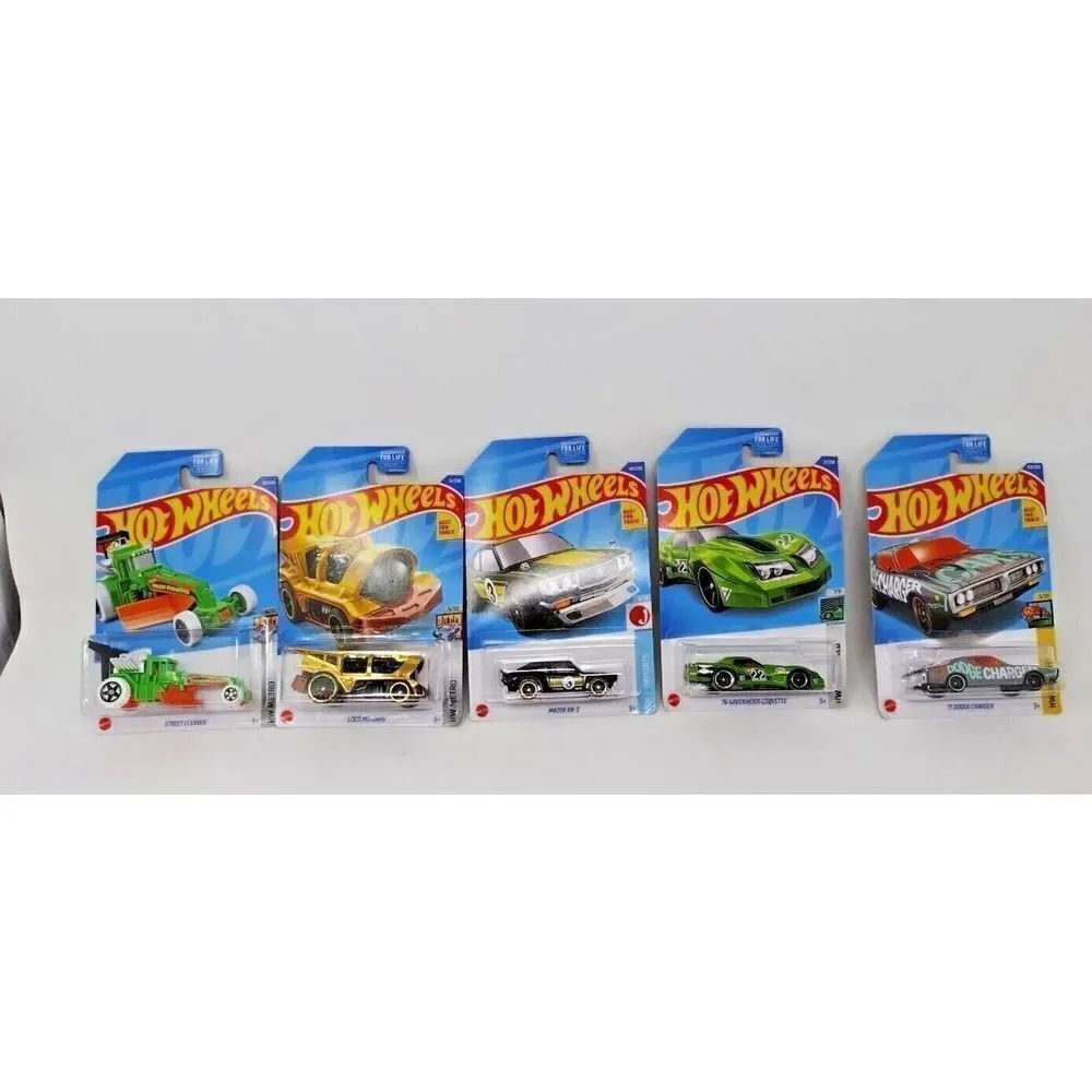 Hot Wheels Metro / Mix Hot Wheels Contoured, J-import, Art Cars Lot Of 5